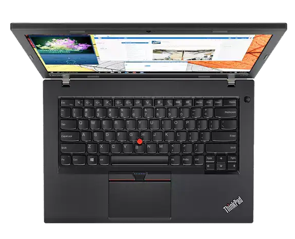 Lenovo ThinkPad L470 Overhead View